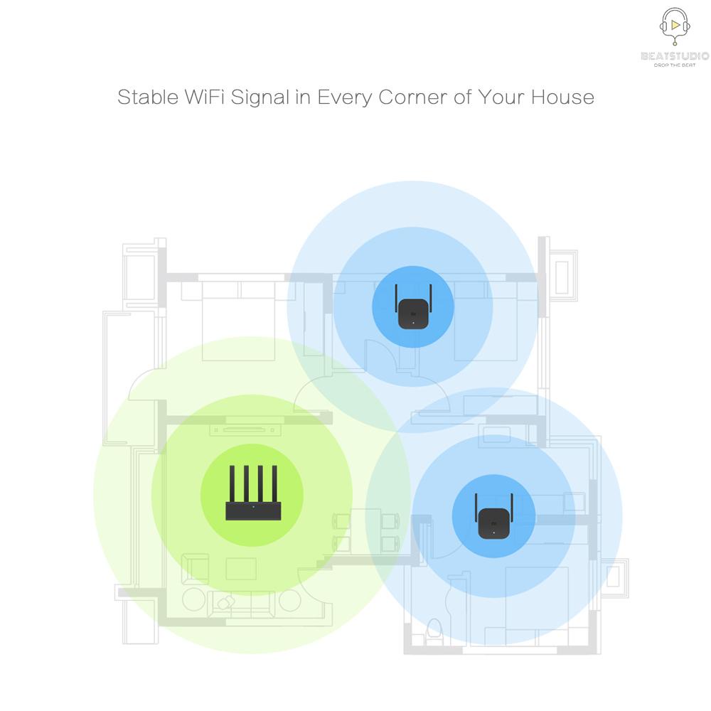 Bộ Khuếch Đại Tín Hiệu Wifi Xiaomi 300mbps 2.4g 2x2 Dbi | BigBuy360 - bigbuy360.vn