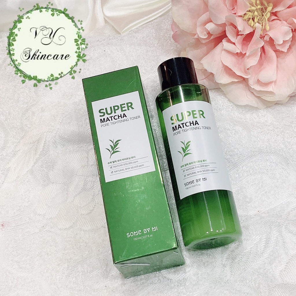 Nước hoa hồng Some By Mi Super Matcha Pore Tightening Toner 150ml