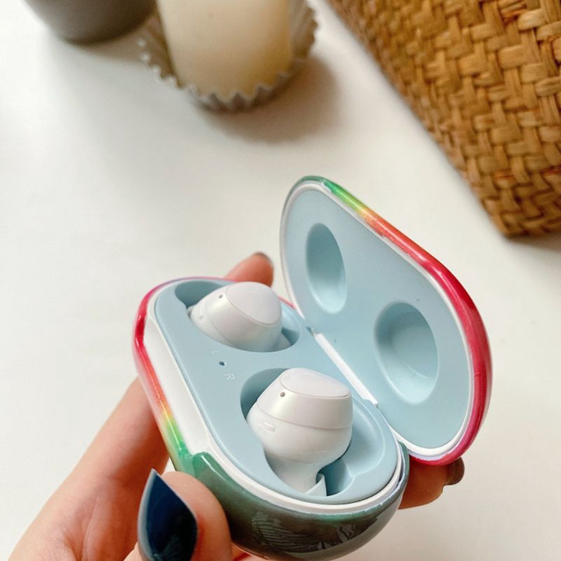 Ốp Lưng Cứng Màu Cầu Vồng Cho Điện Thoại Samsung-Galaxy Buds / Burt +