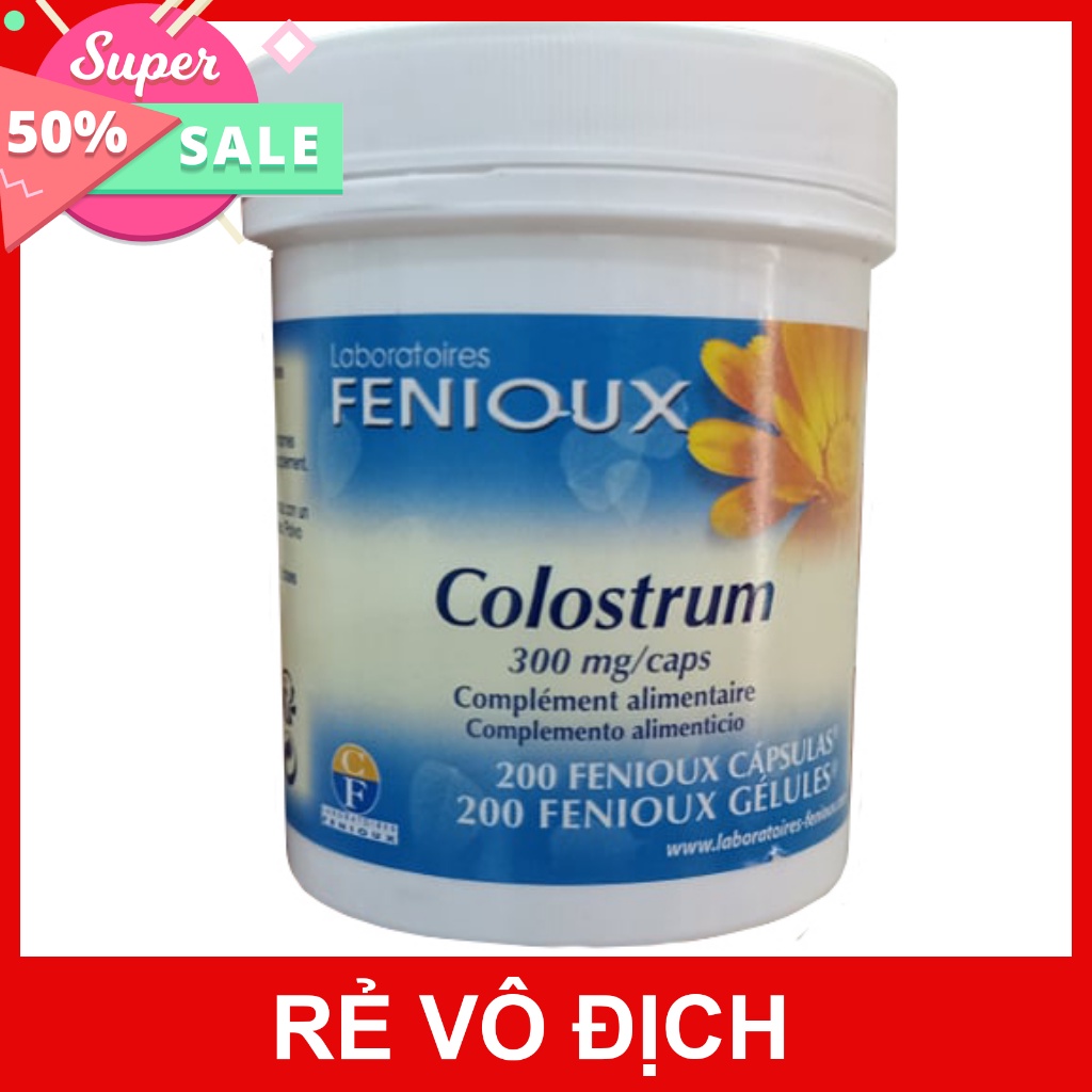 Sữa Non Colostrum 200 viên Pháp cho trẻ từ 0 tháng