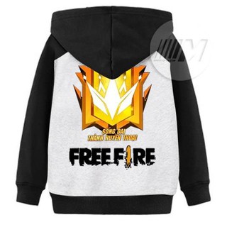 SALE- Áo Khoác Free Fire Trẻ Em Mẫu Mới - Áo Chống Nắng Cho Bé