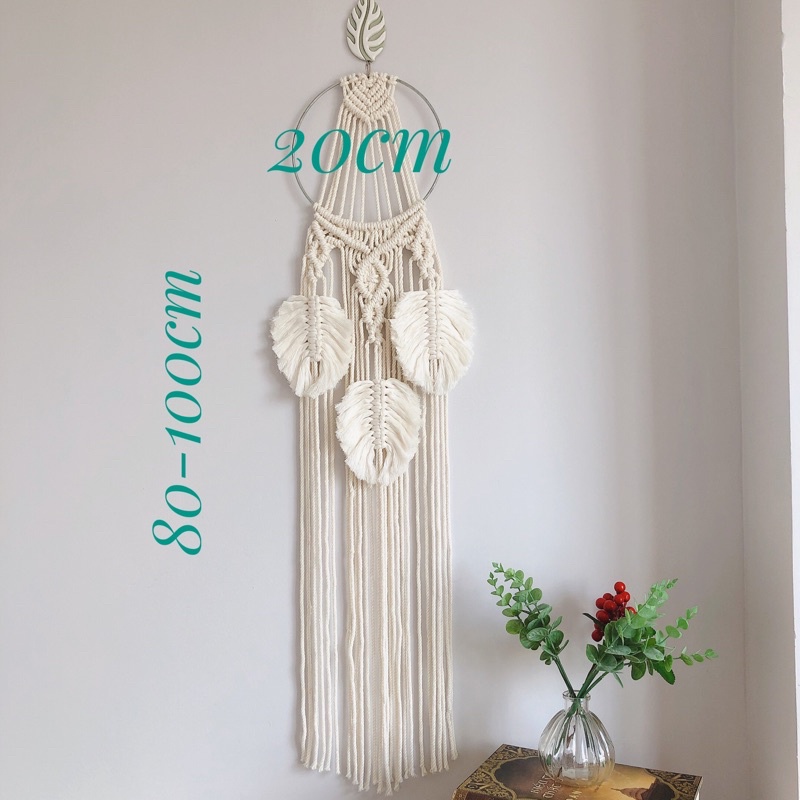 freeship A1 dreamcatcher macrame decor trang trí nhà cửa