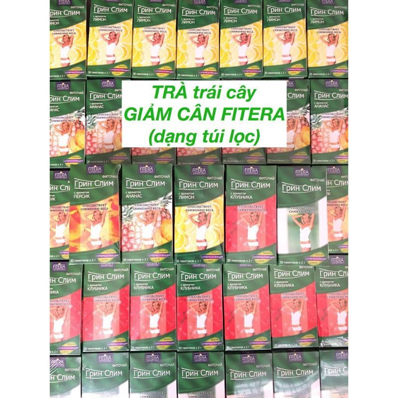 TRÀ GIẢM CÂN FITERA SUPER SLIM