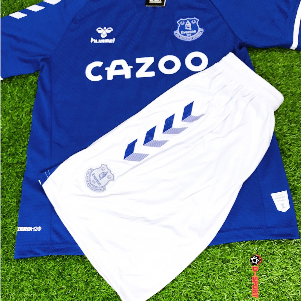 Quần Áo Bóng Đá CLB Everton Home 20/21 - Hàng Nhập Thái - Vải Mè Cao Cấp