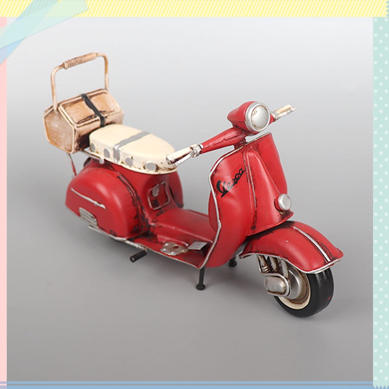 Mô Hình Xe Vespa Phong Cách Vintage