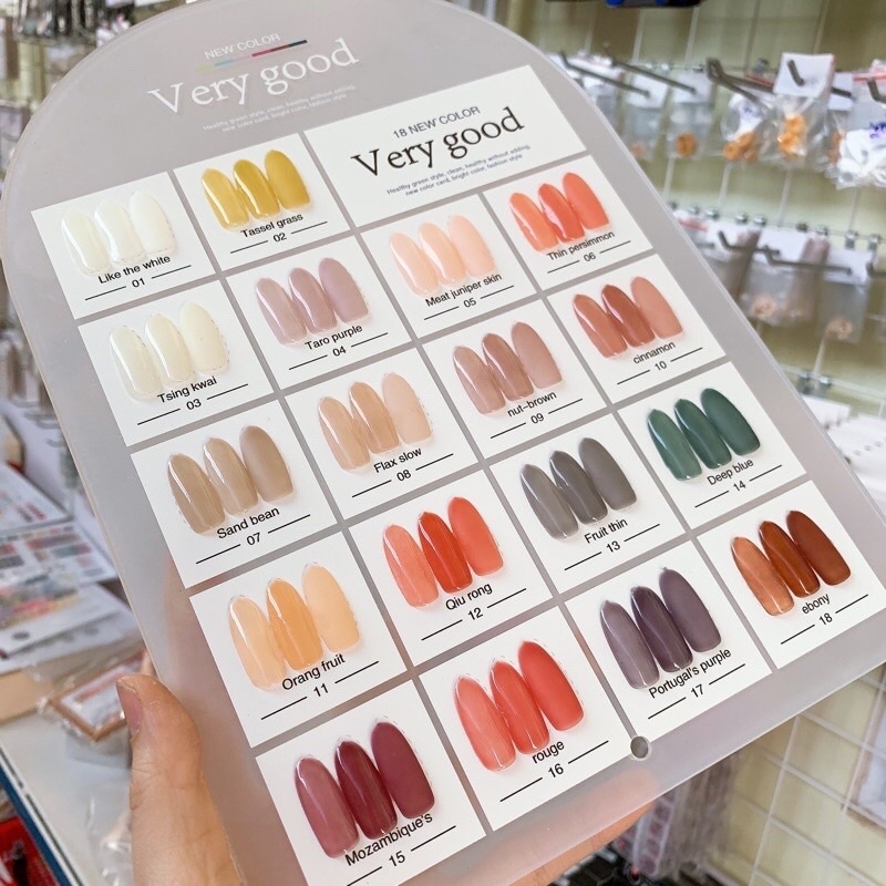 [ HOT ] Set thạch 18 màu chuẩn hãng VERY GOOD