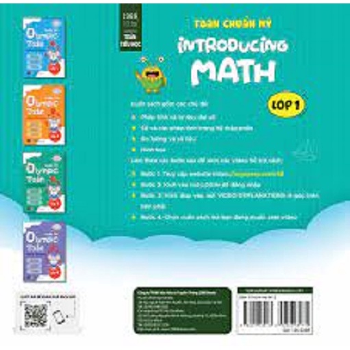 Sách - Toán Chuẩn Mỹ - Introducing Math - Lớp 1