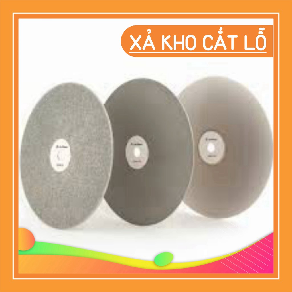 Đĩa kim cương chuyên dụng mài đá quý,ngọc, hợp kim loại 200mm Siêu sale