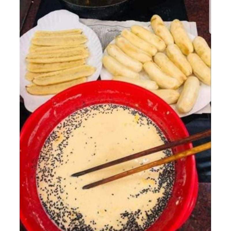 1kg bột chiên bánh chuối / ngô / khoai