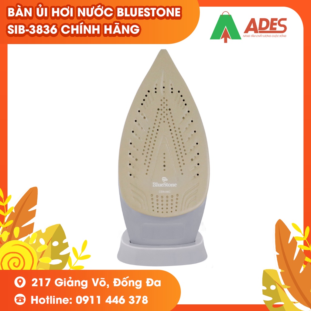 Bàn ủi hơi nước Bluestone SIB-3836 - Tiện ích, đa chức năng - Bảo hành chính hãng 24 tháng