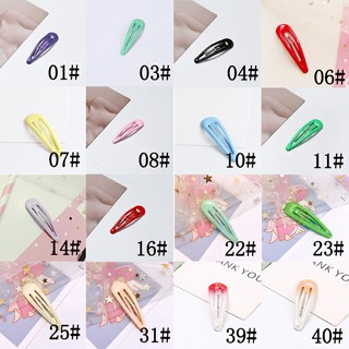 20 màu kẹp tóc giọt nước màu đẹp