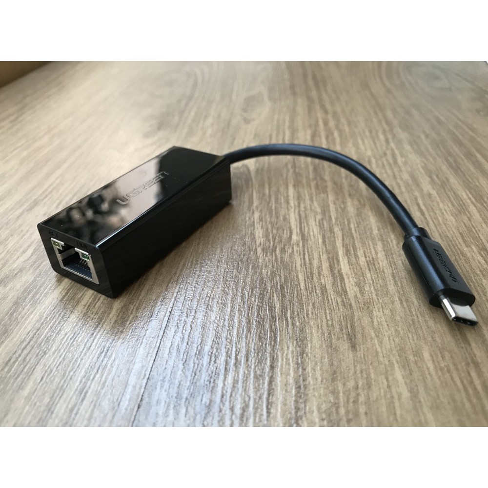 Cáp USB Type C To Lan 10/100 Mbps Ethernet Adapter Ugreen UG-40381 | BigBuy360 - bigbuy360.vn