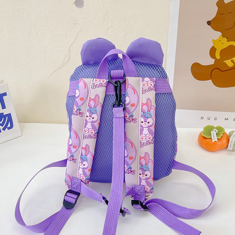 Ba Lô Mini Chống Thất Lạc In Họa Tiết Chú Thỏ Dễ Thương Xinh Xắn Cho Bé