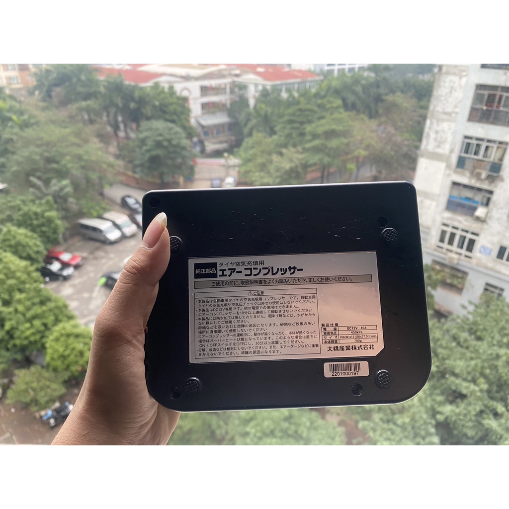 Bơm Lốp Ô Tô Daihatsu 12V Hàng Nội Địa Nhật, Bơm Nhanh Siêu Êm, Bảo Hành 12 Tháng