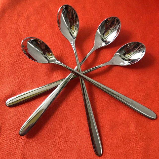 Muỗng inox 304 19cm (10 cái)