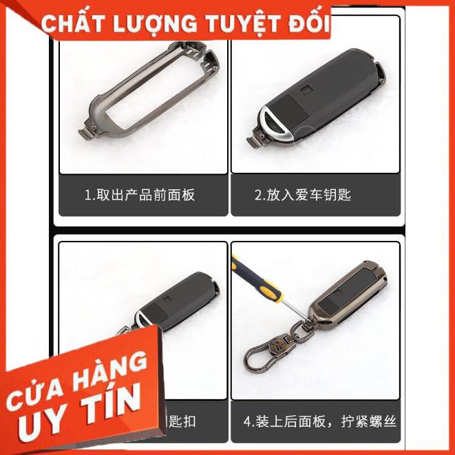 HCM_ Ốp chìa khóa inox xe MAZDA3, MAZDA CX-5, MAZDA 6,HONDA SH.