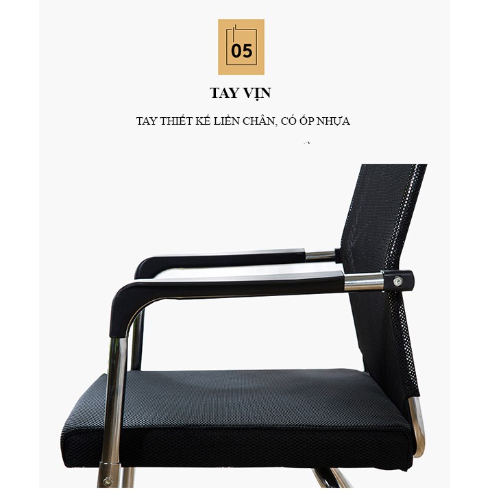 Ghế văn phòng, ghế chân quỳ lưng thấp | BigBuy360 - bigbuy360.vn