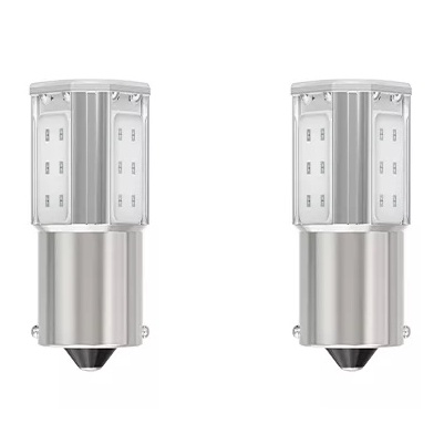 2 Chiếc Đèn LED 1156 P21W BA15S Ổ Cắm 1156 Phanh Tự Động Bật Tín Hiệu 12v Bóng Đèn