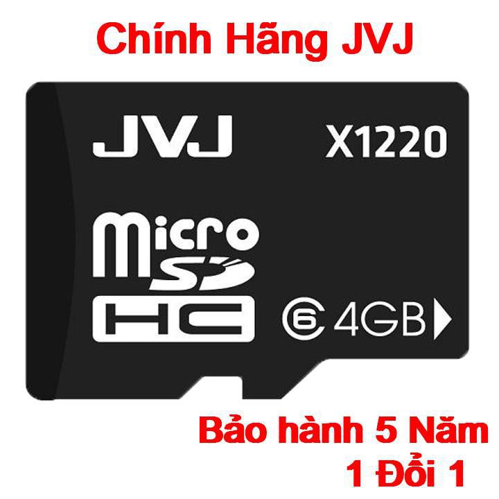 Thẻ nhớ JVJ micro SDHC 64GB/32GB/16GB/8GB/4GB/2GB chuyên dụng tôc độ cao - Bảo hành 1 năm 1 đổi 1 | WebRaoVat - webraovat.net.vn
