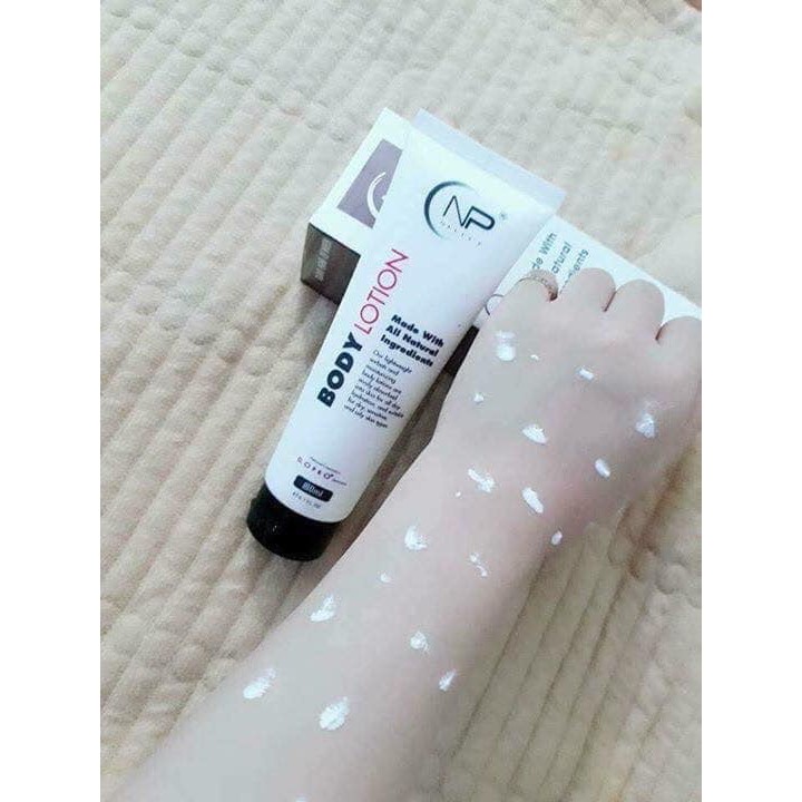 [𝐂𝐨𝐦𝐛𝐨 𝟑 𝐡𝐨̣̂𝐩]Kem dưỡng trắng da toàn thân NellyP dạng lotion phiên bản cao cấp 180ml -  Whitening Body Lotion