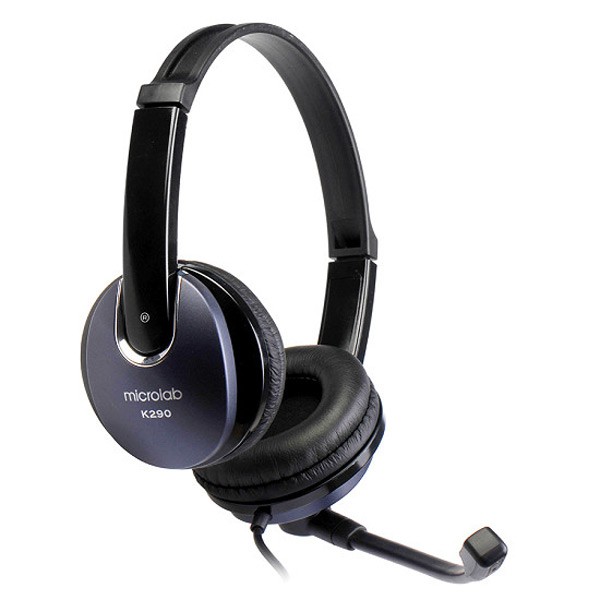 Tai Nghe Gaming Chụp Tai Headphone Có Dây MICROLAB K290 - Tai Nghe Nhạc Có Mic Máy Vi Tính Laptop | BigBuy360 - bigbuy360.vn