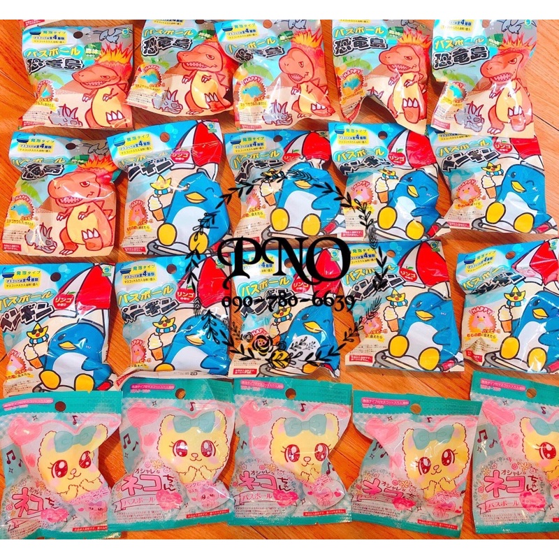 Trứng sủi bọt Nhật Bản  - Bath Bomb