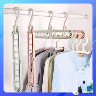 Móc treo đồ đa năng 9 lỗ