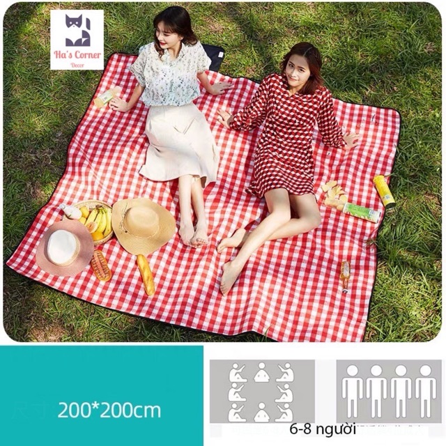 [Hàng đẹp] Thảm du lịch picnic chống thấm nước gấp gọn tiện dụng | WebRaoVat - webraovat.net.vn