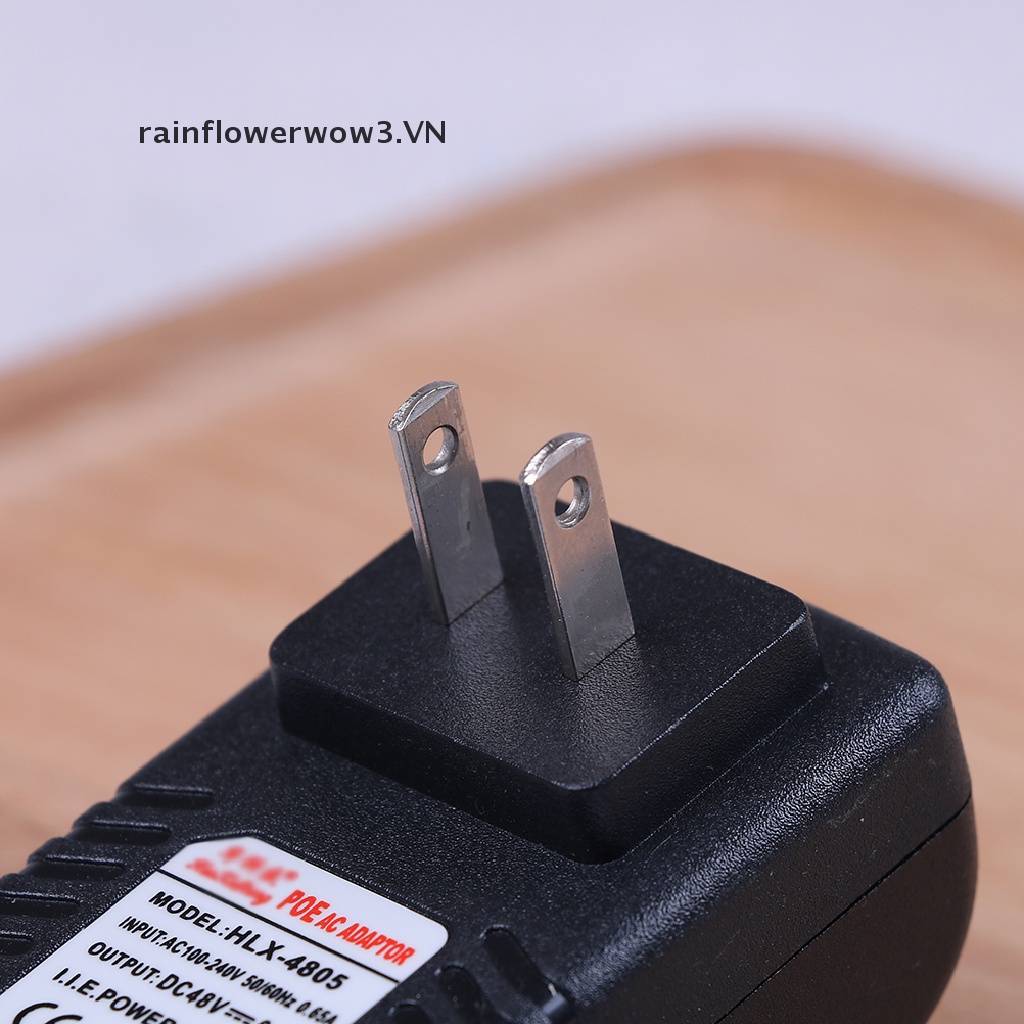 Bộ Nguồn poe 48V-0.5A Phích Cắm Tường Cho Điện Thoại / camera