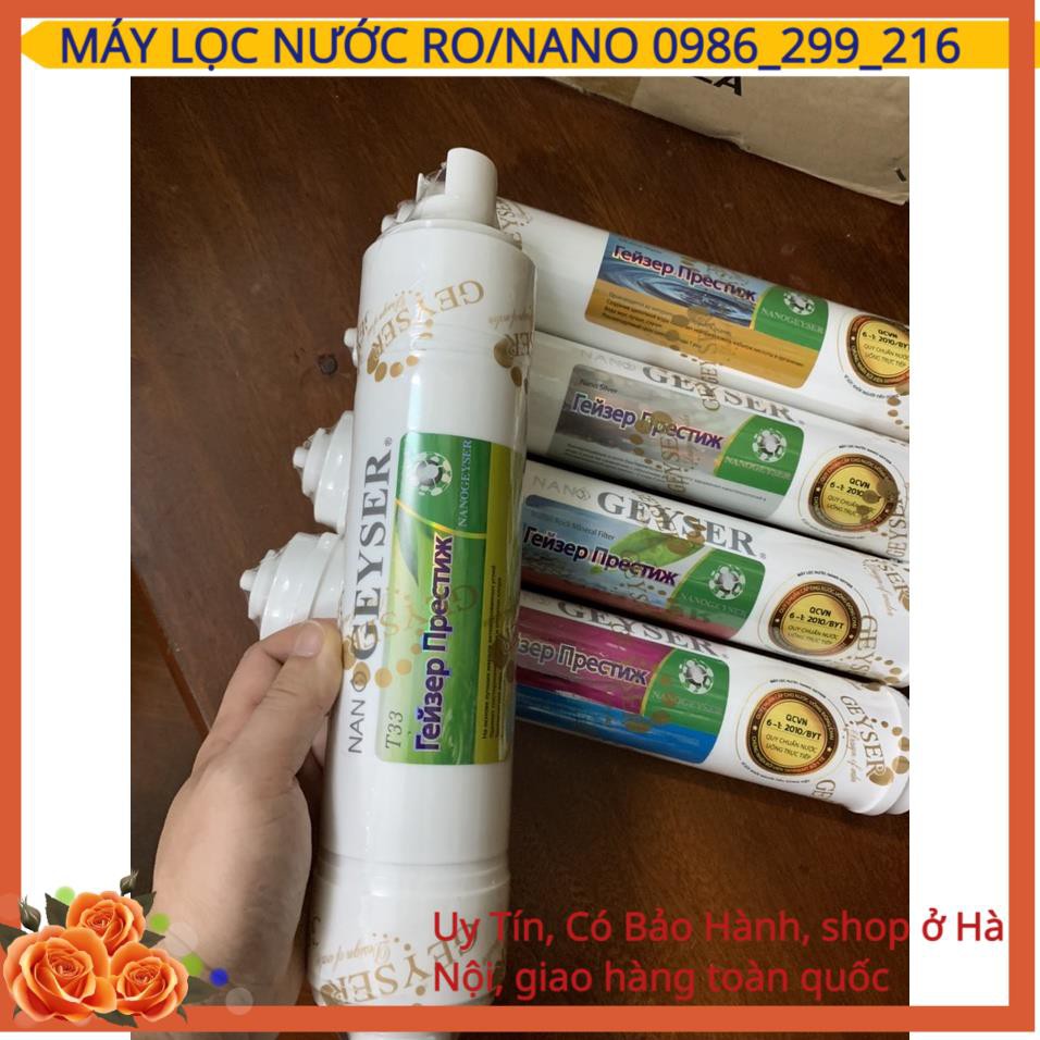 Combo Lõi 45678 Dành Cho Máy Lọc Nước NanoGeyser, Tất Cả Máy Lọc Nước