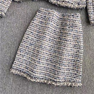 Set dạ tweed đính ngọc