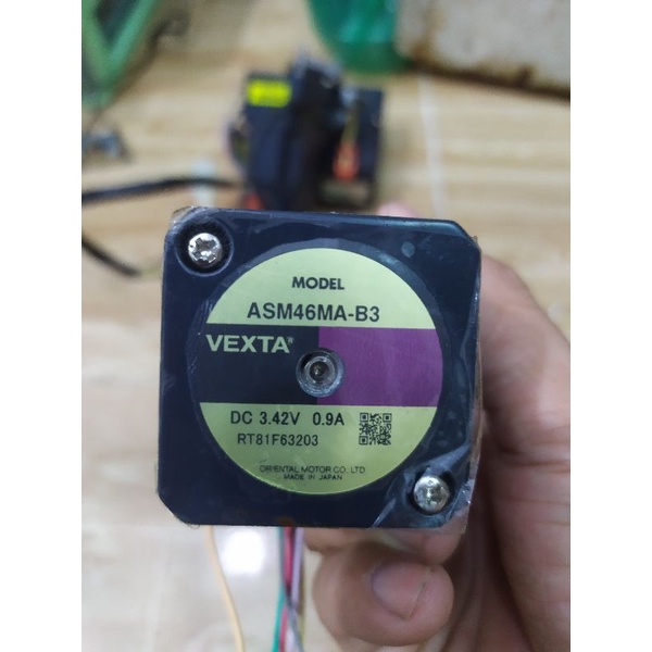 Động cơ bước VEXTA ASM46MA-B3 có encoder + thắng
