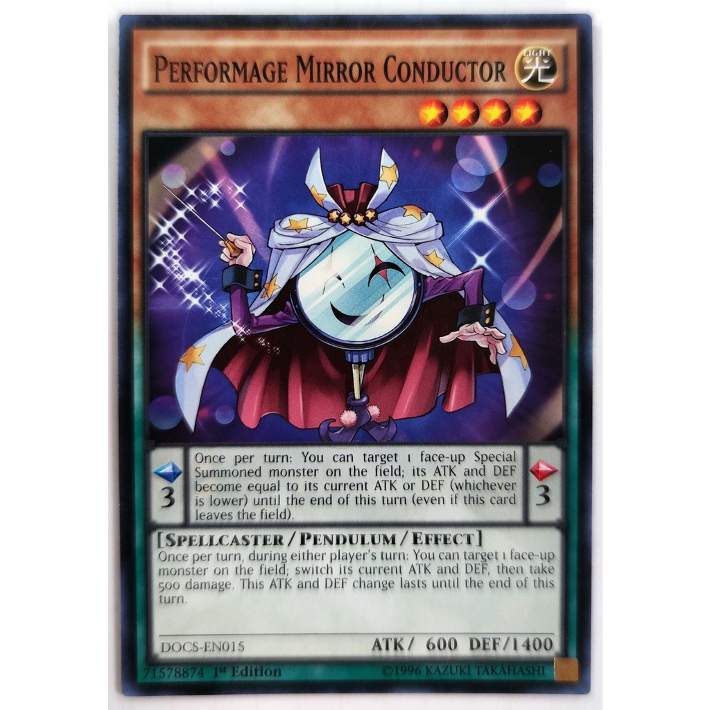 [Thẻ Yugioh] Performage Mirror Conductor |EN| Common (ARC-V)