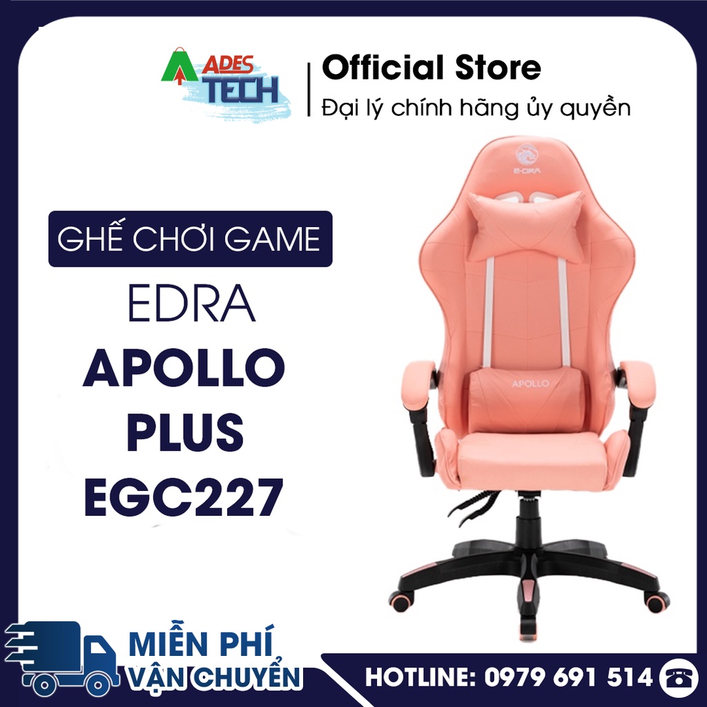 Ghế Gaming EDRA APOLLO EGC227 PLUS - Bảo Hành 12 Tháng -  Chất Liệu Da PU Cao Cấp