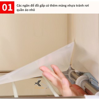 Tủ vải cao cấp Solno khổ 1m7