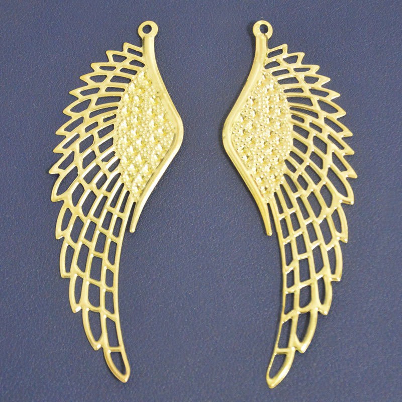 [Nguyên liệu làm trâm] 1 cặp cánh chim có 2 loại size, làm vương miện lolita