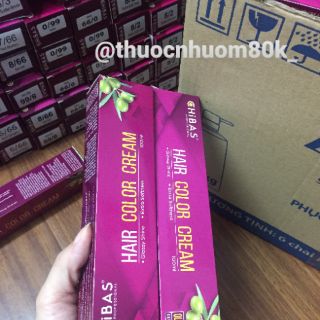 THUỐC NHUỘM TÓC ( tặng kèm oxy trợ dưỡng , găng tay)
