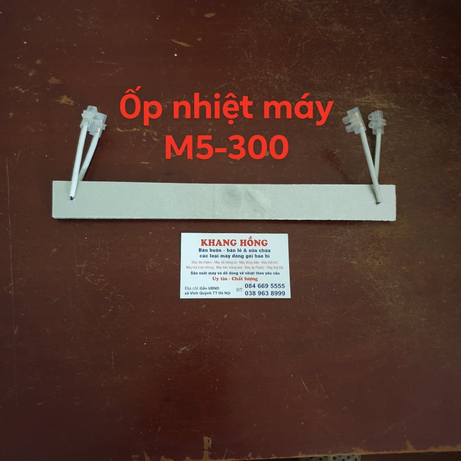 Bộ Ốp Nhiệt Thay Thế Máy Hàn Miệng Túi Dập Chân M5-300,M5-400