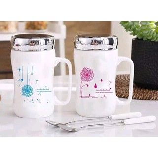 cốc giữ nhiệt nắp gương