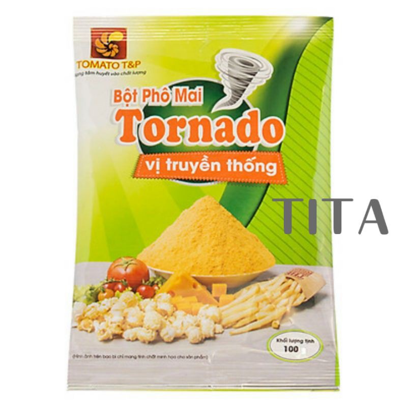 Bột Phô Mai Tornado vị truyền thống 100gr