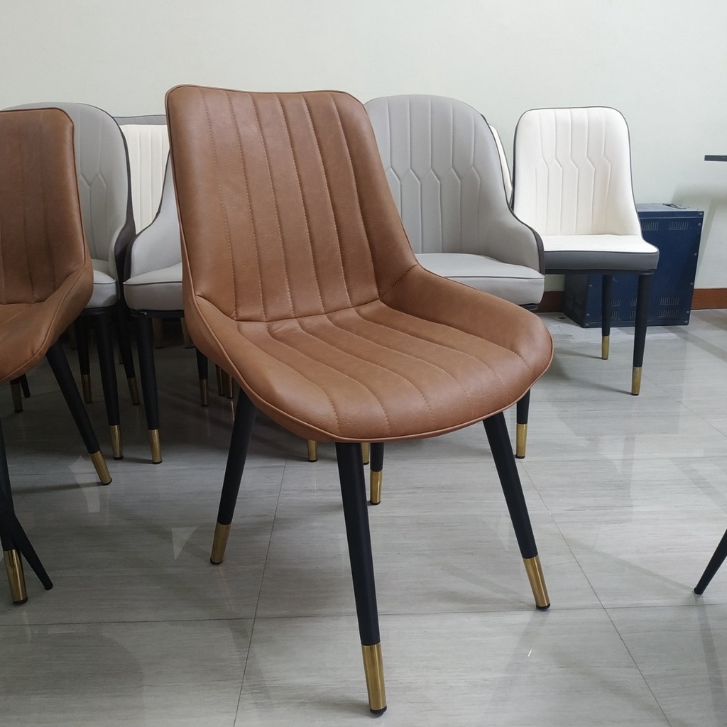 ⛔MIỄN PHÍ VẬN CHUYỂN⛔Ghế Cà Phê LOFT, Ghế Bàn Ăn Chất Liệu Da Thích Hợp Không Gian Sang Trọng