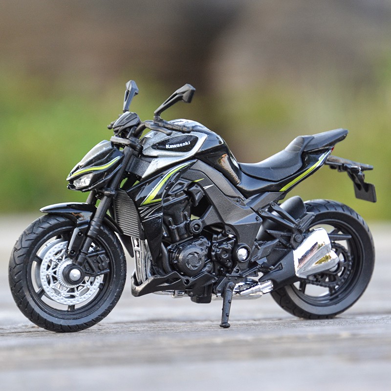 WELLY Mô hình xe mô tô Kawasaki 2017 Z1000 R tỉ lệ 1:18