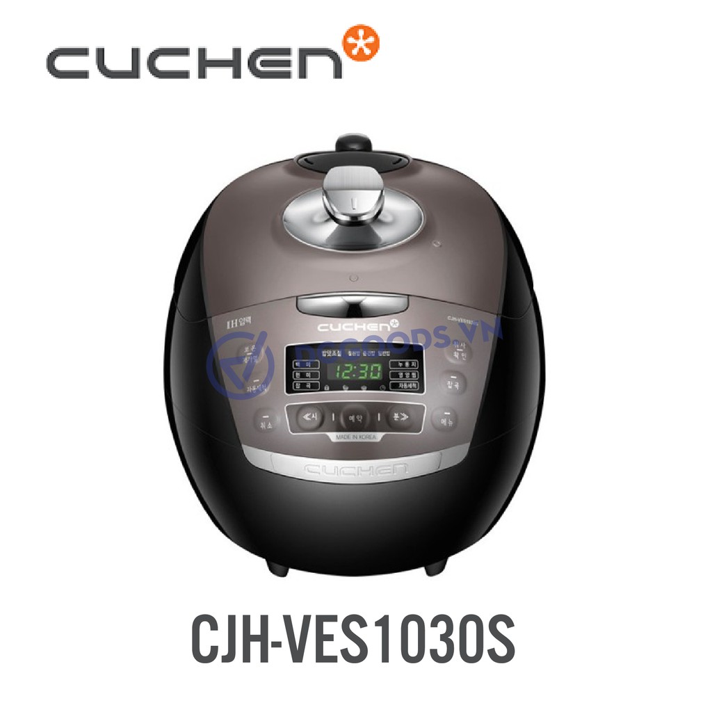 Nồi Cơm Điện Cao Tần Cuchen CJH-VES1030S 1,8L. Nhập Khẩu Chính Hãng Hàn Quốc. Nhiều Chức Năng Nấu Khác Nhau