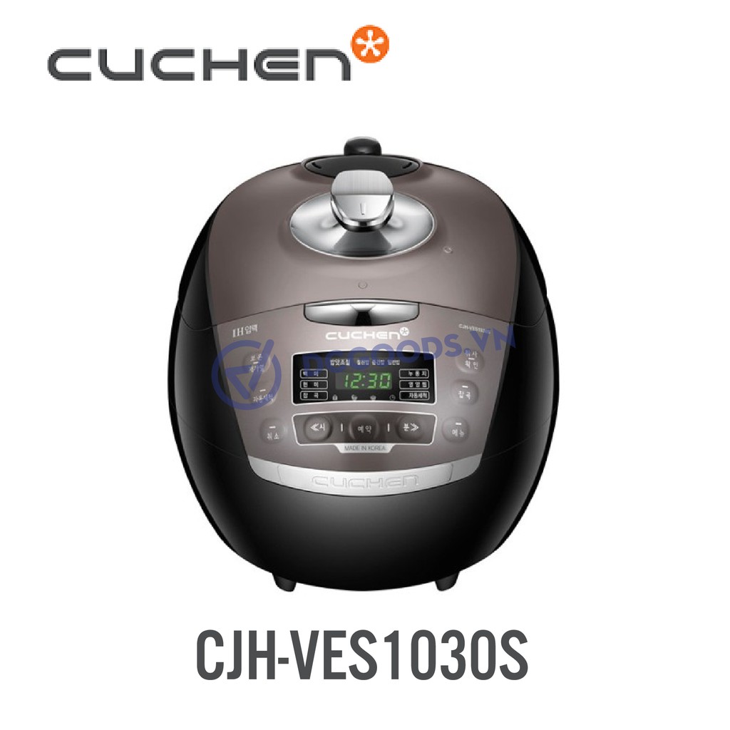 Nồi Cơm Điện Cao Tần Cuchen CJH-VES1030S 1,8L. Nhập Khẩu Chính Hãng Hàn Quốc. Đa Chức Năng Nấu.