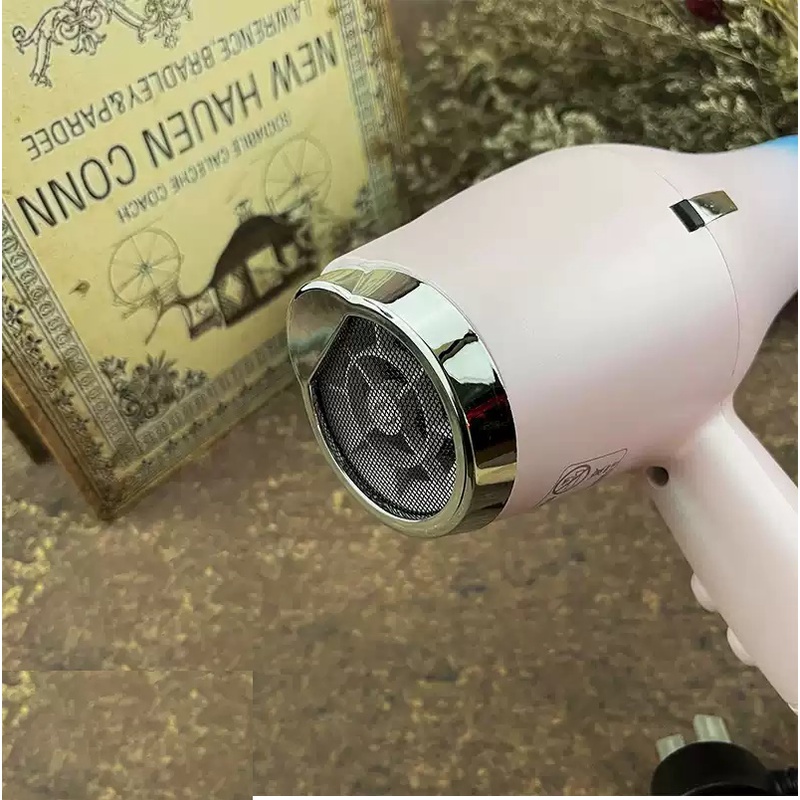 Máy Sấy Tóc Cao Cấp Màu Hồng Sawkins SK600 Saqwkins Sk-600 Pink