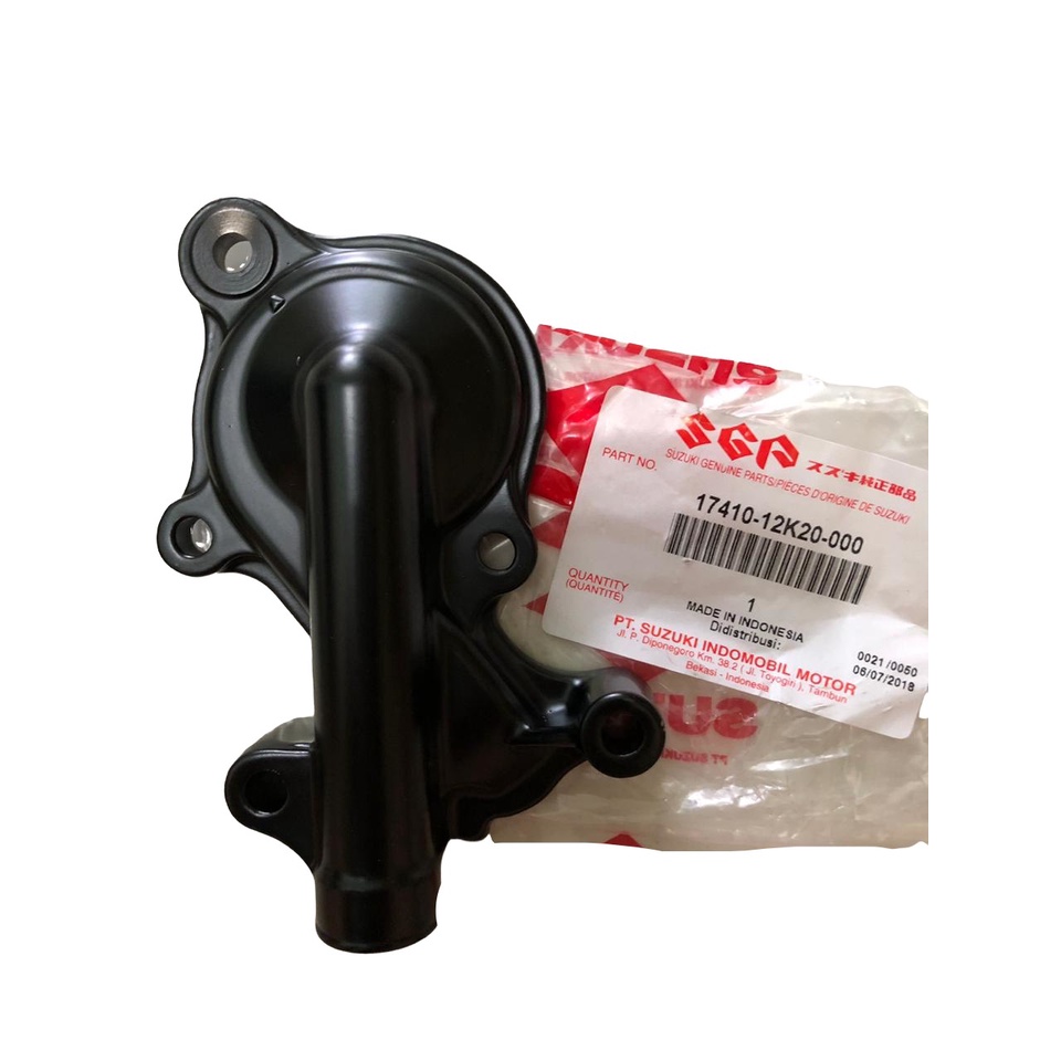 Nắp bơm nước xe Satria/ Raider fi màu đen chính hãng Suzuki