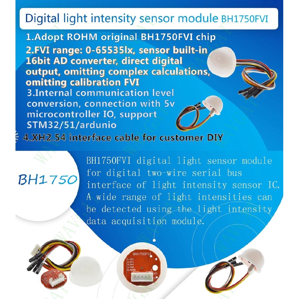 Mô đun Chip BH1750 BH1750FVI cho arduino