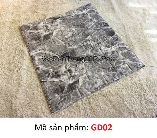 Xốp dán tường giả Vân đá 3D CÁCH ÂM, CHỐNG ẨM MỐC