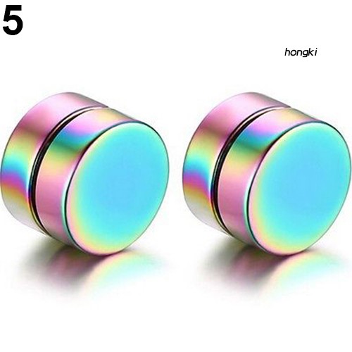 Khuyên Tai Nam Châm Tròn Không Cần Bấm Lỗ Cho Nam