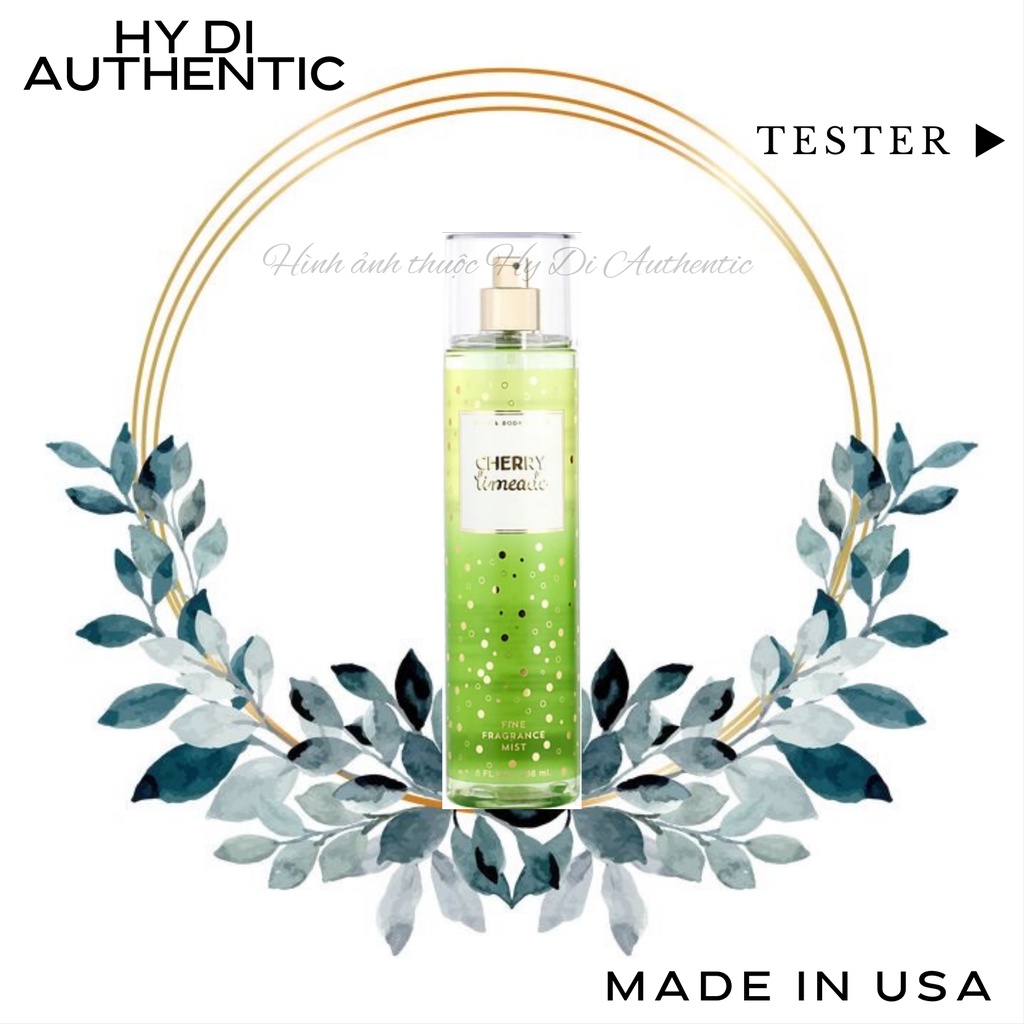 CHERRY LIMEADE - XỊT THƠM DƯỠNG THỂ BATH & BODY WORKS USA